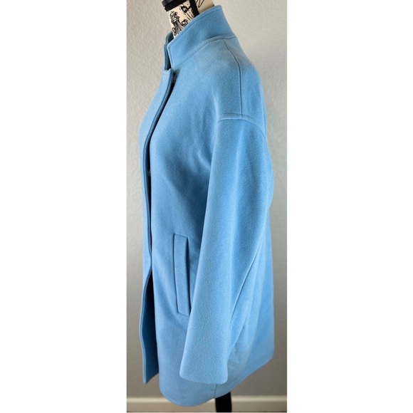 NWOT SFIZIO Wool Blend Funnelneck Coat, size Small - Picture 4 of 10